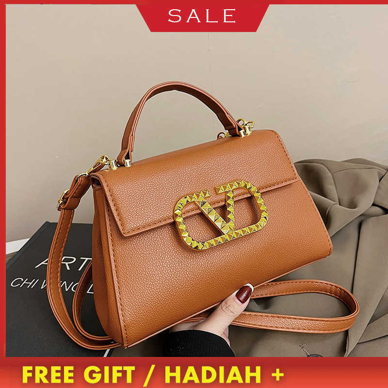 

60% Off Luxury Designer Bags 2022 New Bag Women's Net Red Korean Shoulder Litchi Pattern Handbag Ing Crossbody, Black