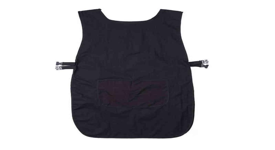 

Salon Hairdressers Occupation Apron Suit Dress For Beautician Work Sleeveless Apron With Large Capacity Bag J220525