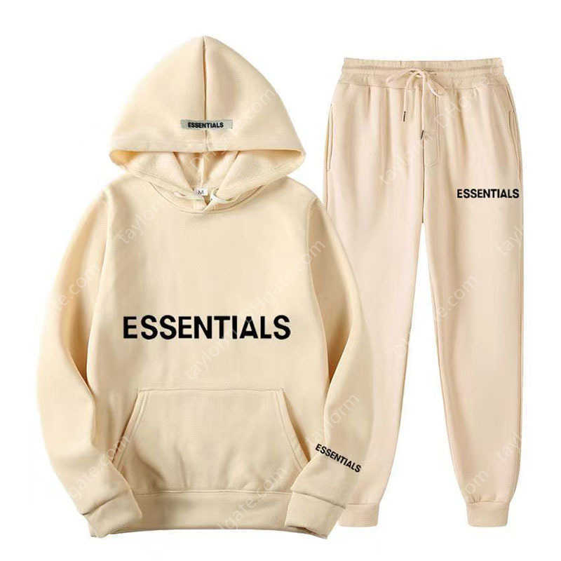 

Tracksuits Men' Essentials Hoodies Pants Set Brand Cotton Sweatshirt Sweatpants Fashion Man Clothes Winter Streetwear Tracksuit Outfits, 16