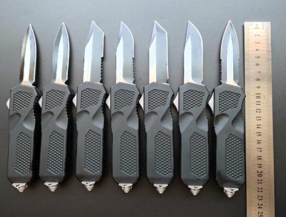 

A08 R8 9inch double action self defense folding edc automatic auto pocket knife Survival Hunting tactical knives xmas gift8267429