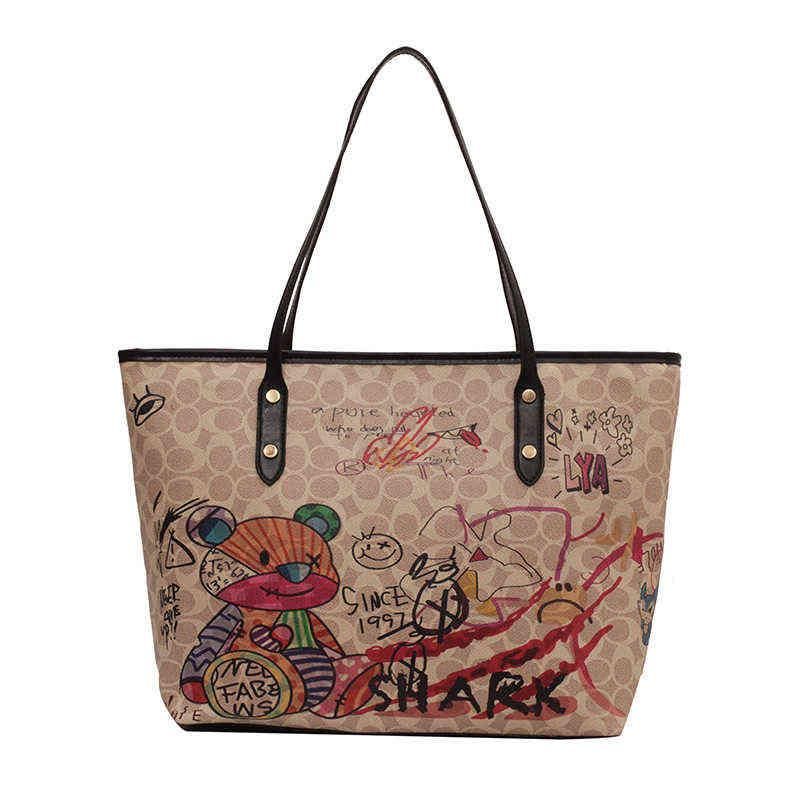 

Luxury Designer Handbag Women's Bag Trend Tote Bags for Women Big Capacity Shouler Bags Floral Women Fashion Casual Totes