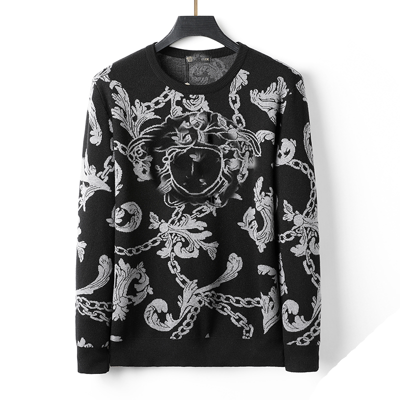 

Men Sweatshirt Knitted Designer Sweaters Women Loose Oversized Jumpers Luxury Fashion Casual Autumn Winter Warm Hoodie Sweater Embroidered Letters M-XXXL, Customize