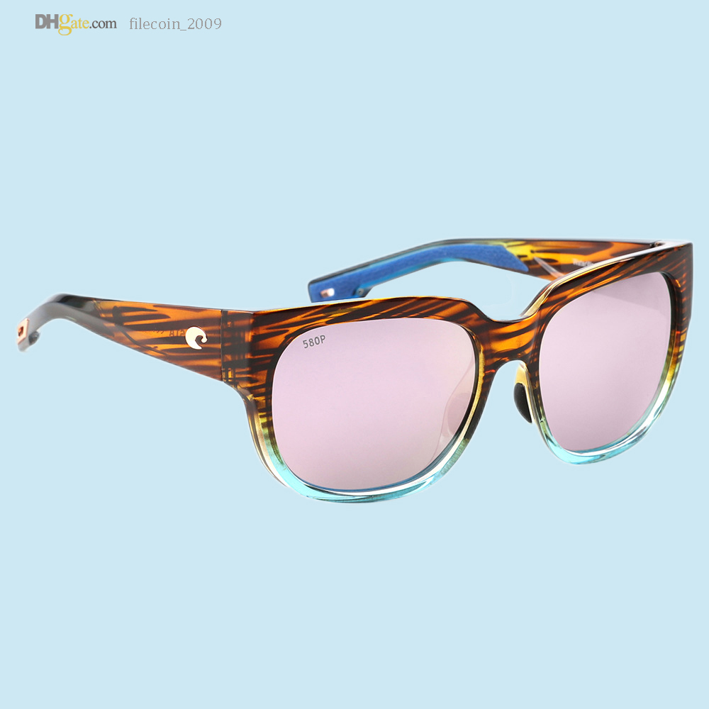 

costa sunglass polarizing UV400 designer sunglasses for women Waterwoman fishing glasses PC lenses Color Coated TR-90 Silicone Frame