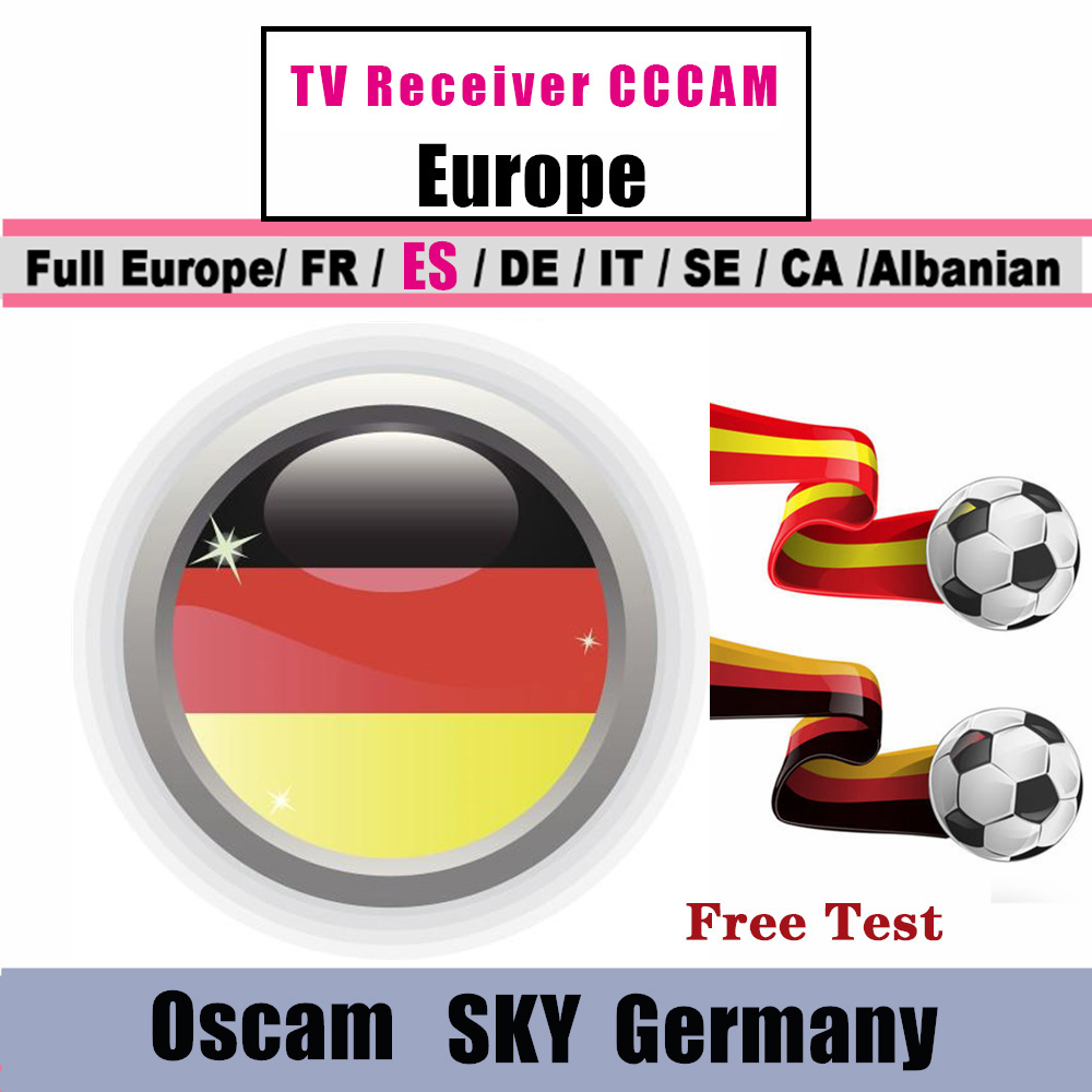 

Set top box Cccam Satellite Receiver Accessories Dvb S2 Europe Clines 6/7/8Line For Poland Portugal Germany 2022