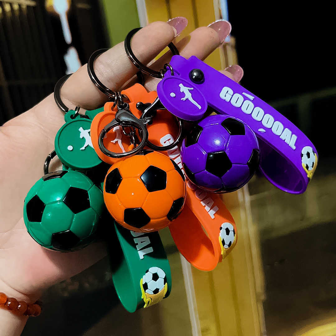 

2022 World Cup Football Keychain Cup Simulation Mini Football Pendant Qatar Pendant Souvenir