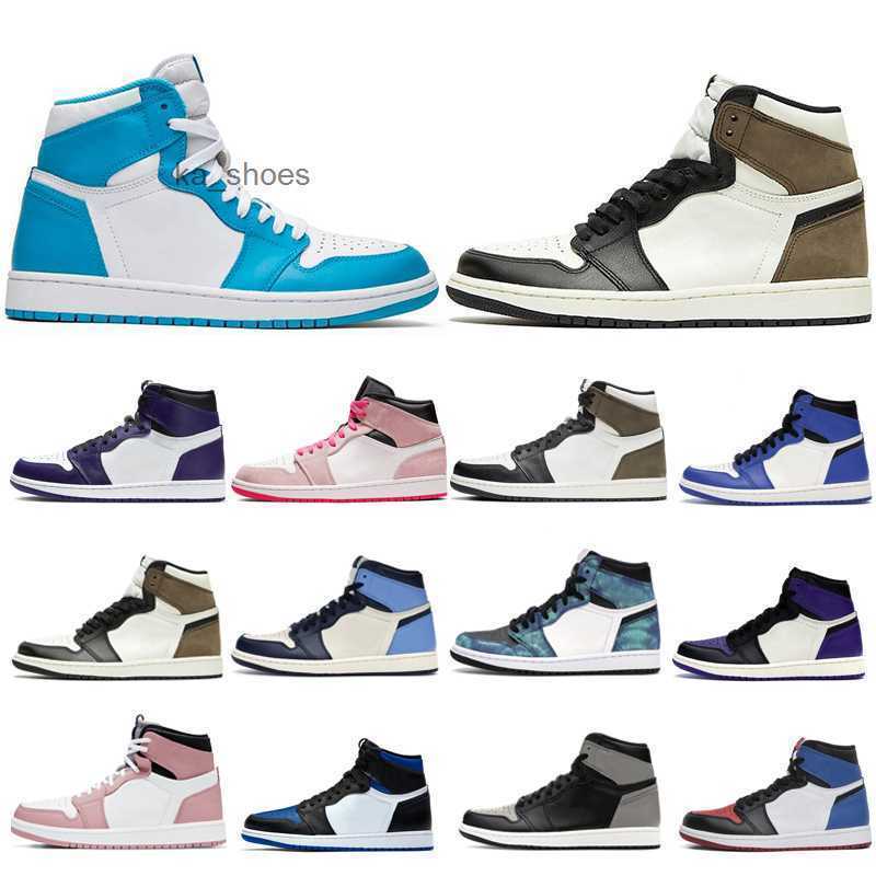 

man basketball shoes 1s Prototype Gym Red Hyper Royal Banned Pine Green Light Smoke Grey Jack Chicago Men Women size 36-46 Low cut, First class flight 130