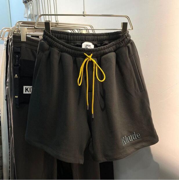 

2023SS Embroidery Vintage Shorts Drawstring Men Shorts Plus Size