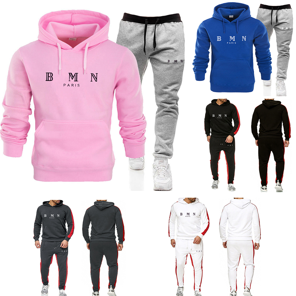 

Fashion Designer Tracksuits Men's Sports Suit Hoodie Multicolor Printing Pants Jacket Color Contrast Casual Sweatshirt Technology Wool Suit Jogging, 999