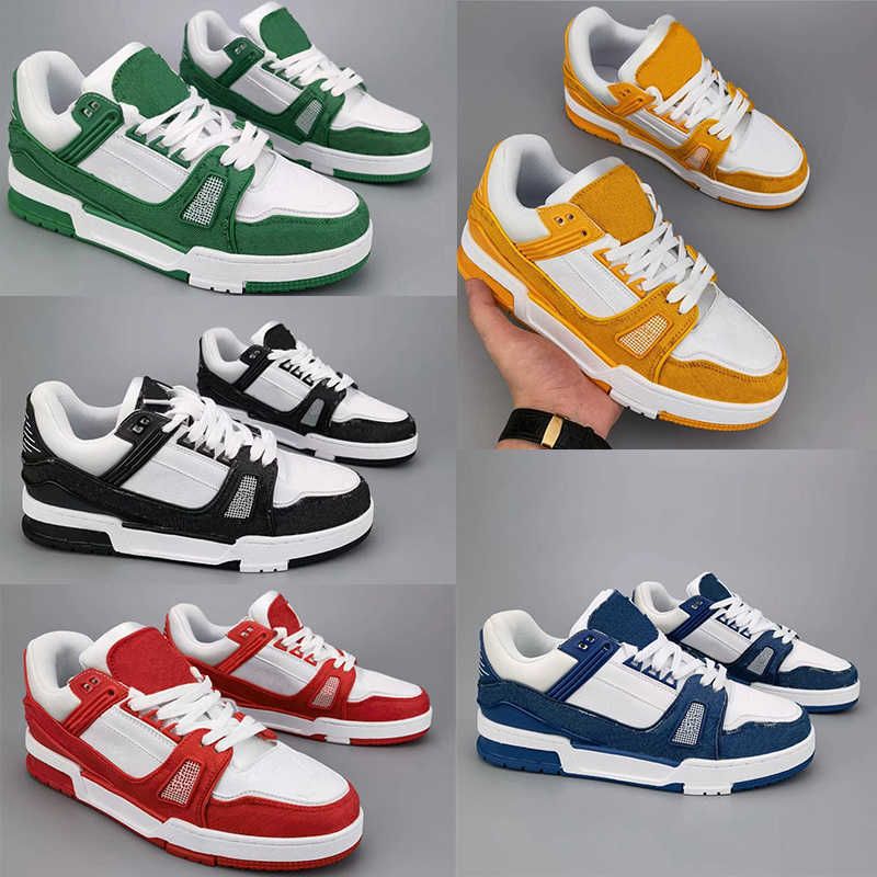 

Boots Designer Sneakers Trainer Running Shoe Sneaker Men Casual Shoes Fashion Low Top Shoe Platform Leather Rubber Sloe Eur 36-45 TAg