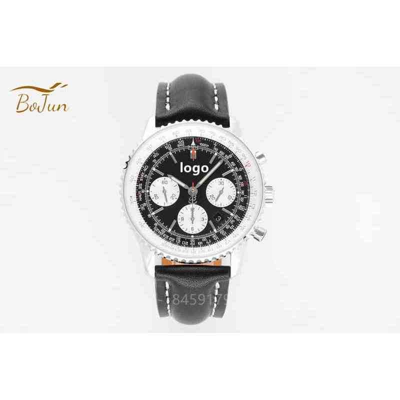 

Factory Aviation Luxury Panda Disc Watch Bls Chronograph Size 43mm Eta 7750 Movement Classic AAAAA B01 Customized NDS1