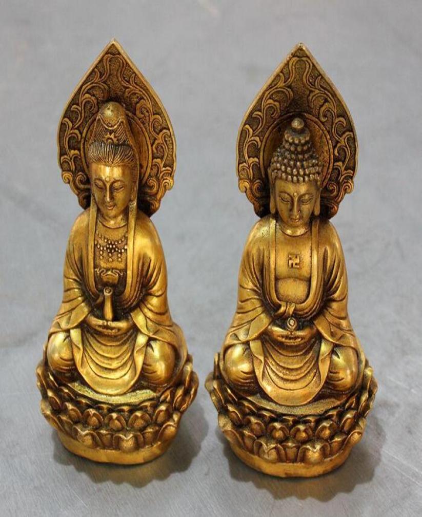 

Whole antique bronze guanyin buddha statue home feng shui decoration guan yin lotus pure copper crafts9253849