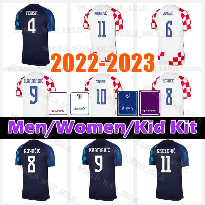

2022 2023 Croacia MODRIC soccer jerseys MANDZUKIC PERISIC KALINIC BREKALO REBIC 22 23 Croatia football shirt KOVACIC Croazia Rakitic Kramaric BARISIC Men uniforms, Men 2022 jersey(ke luo di ya)+patch