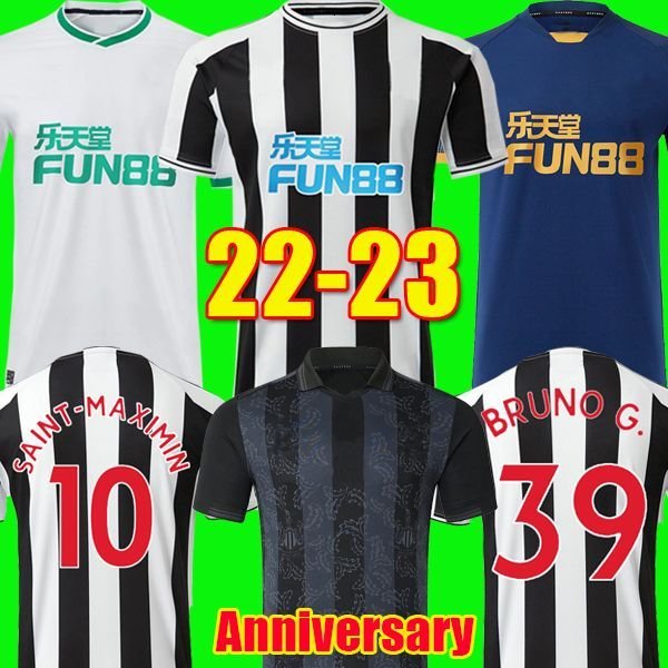 

BRUNO G. 22 23 Soccer Jersey ISAK NUFC home JOELINTON 2022 2023 Limited edition 130th anniversary TRIPPIER Football Shirt MAXIMIN top Men Kids sets uniform, Kids home
