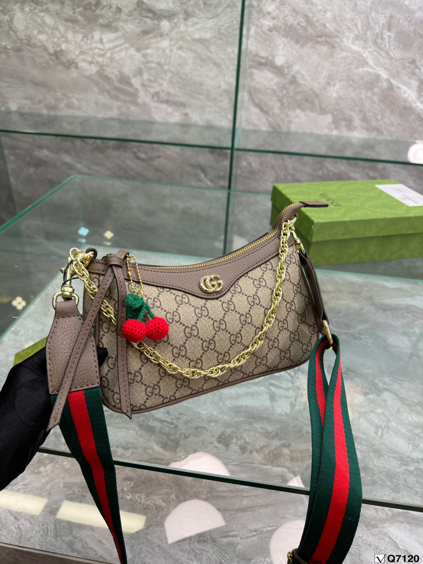 

Designer bags Ophidia handbag women crossbody shoulder chain bag g brand Ophidias womens leather messenger wallet Luxurys Hobo underarm purse, Khaki