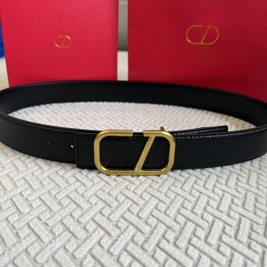 

Luxury designer belt Lychee grain skin designers Belts Classic solid color Gold letter beltss for women 3 color Width 3.8 cm size 105-125 Casual good, 3.8cm wide