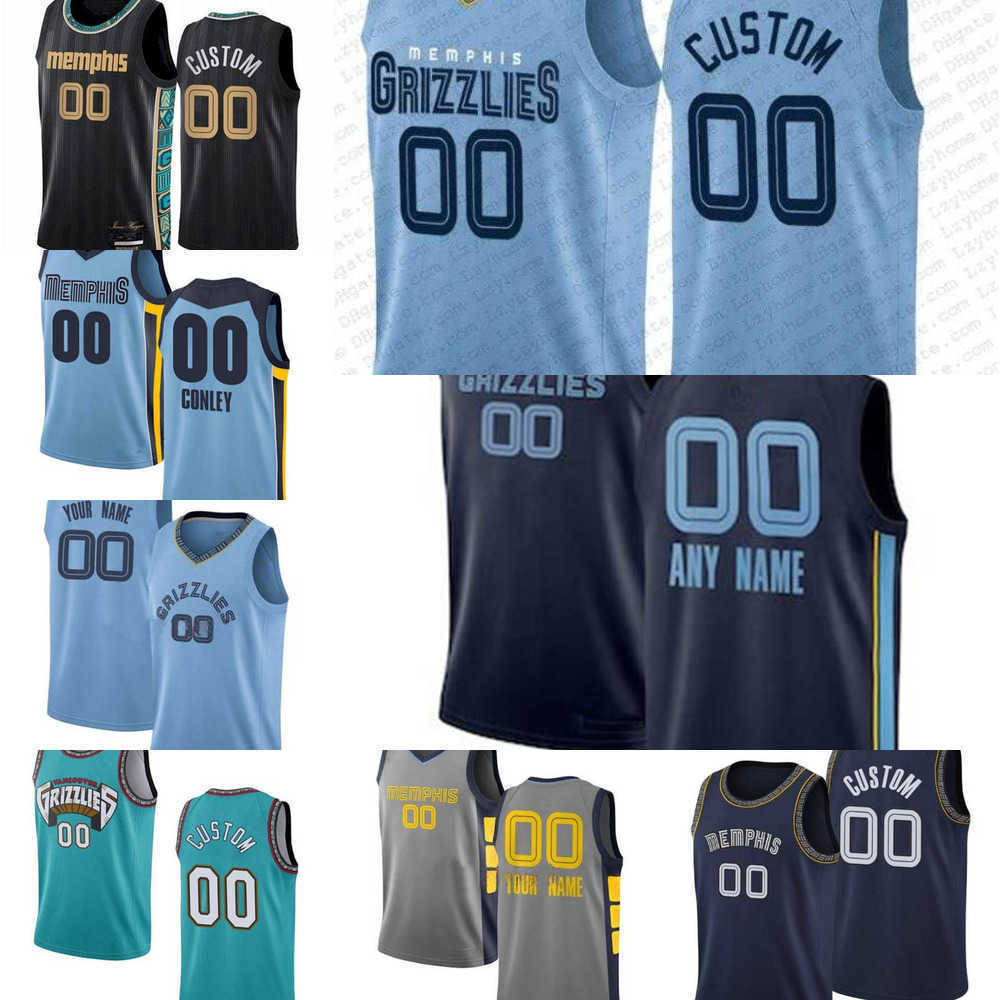 

Memphis''Grizzlies''Custom Men Women Youth 7 Santi Aldama 46 John Konchar 3 Jake LaRavia 2 Xavier Tillman 1 Kennedy Chandler Basketball Jersey, Colour