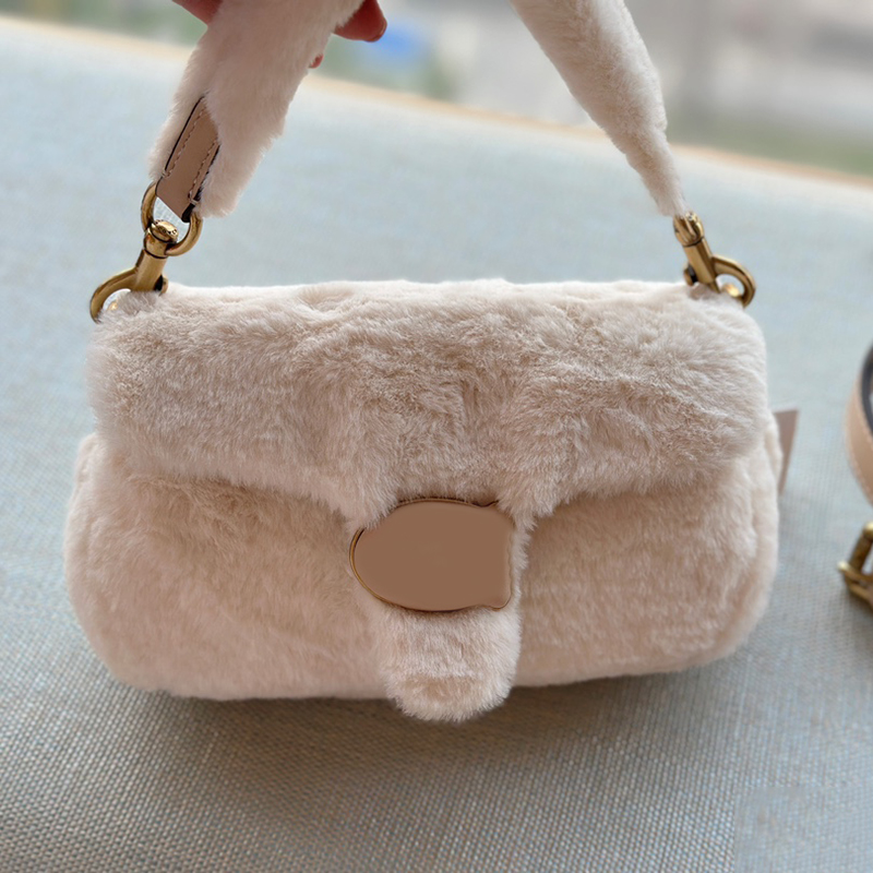 

Fashion Designer Shoulder Bag Pillow Tabby Shearling Bags Womens Designers Fuzzy Handbag Women Purse Crossbody Purses Designers Totes 259, C1