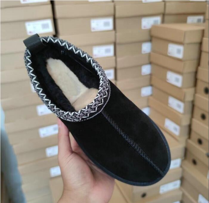 

Boots Ug Australia Classic Snow Boots Designer Ultra Mini Slipper Australian Womens uggitys Half Warm Boot Winter Fur Plush Ankle Booties weihi, Black