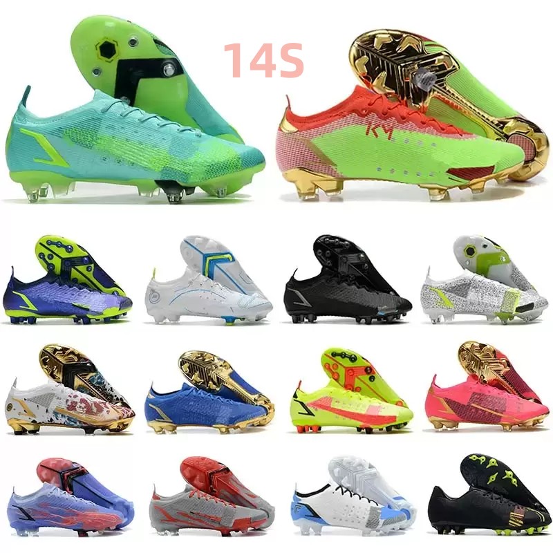 

Soccer Shoes Football Boots High Tops Firm Ground Men Outdoor Ronaldo Cr7 Superfly 8 Elite Fg Cleats Mercurial Vapores 14 Xiv Dragonfly Mds