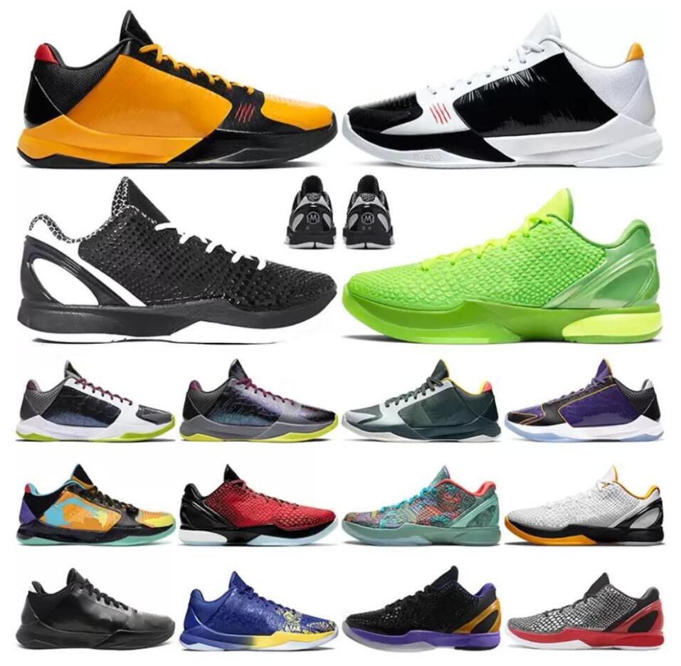 

Authentic 6 Protro Shoes Mamba 5 Rings Men Grinch Mambacita Sweet Big Stage White Del Sol Bruce Lee Alternate Chaos Undefeated Hall of Fame trainers sneakers