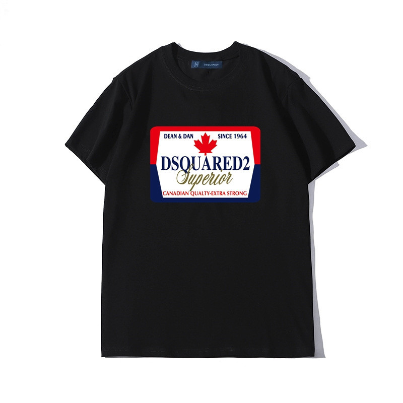 

Mens dsquared2 Designer dsq2 T Shirt dsq2 Summer Streetwear Short Sleeve Men Women High Quality Hip Hop Tee S