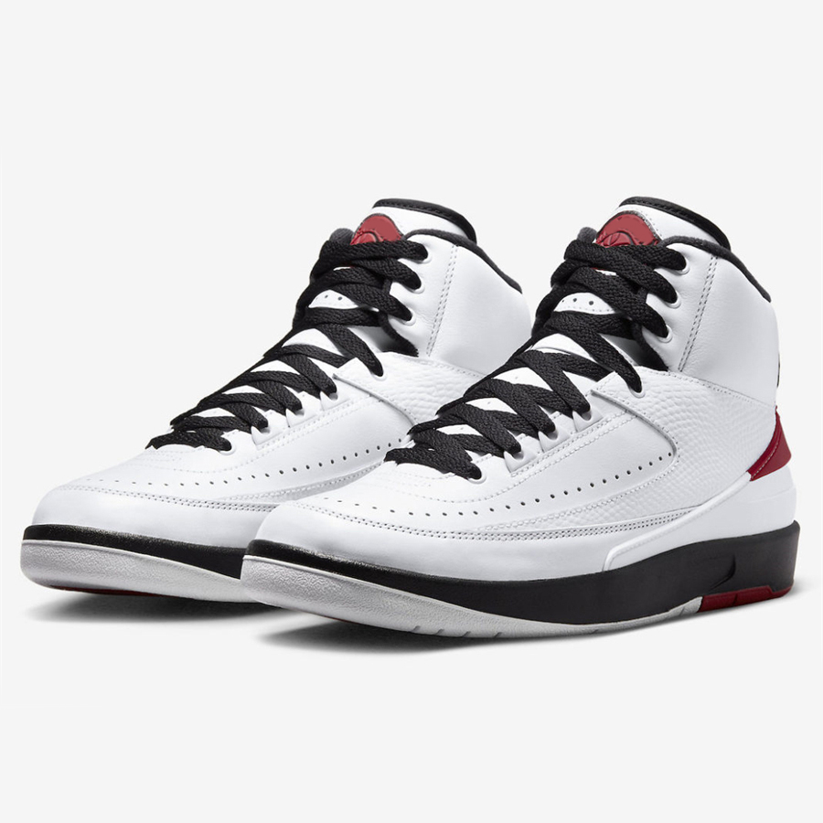 

Shoes Retro OG 2 2s Chicago Sports Sneakers DX2454-106 Mens White Varsity Red Black Original