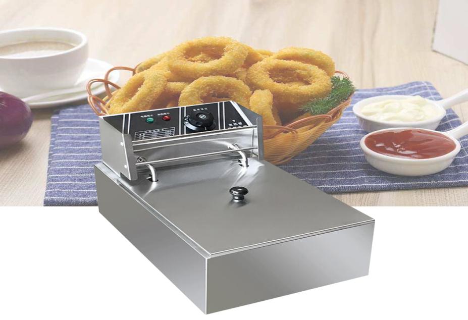 

FY8 high quality stainless steel electric deep fryer fried chicken fried potato chips for kitchen appliance