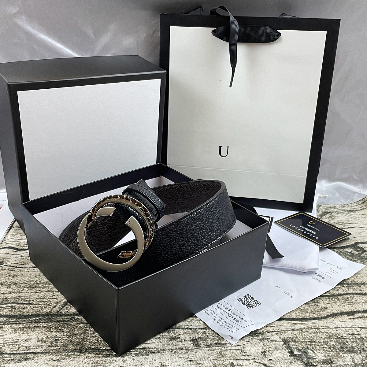 

Belt designer Fashion Waistbands Classic Men Designers Belts Womens Mens Casual Letter Smooth Buckle Belt With Brand box Gift handbag 12, Customize