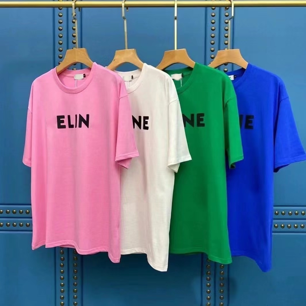 

Mens T Shirts Womens Designer Summer Loose Print Letters Clothing T-Shirt Classic Luxurys Tee Casual Pure Cotton Top Short Sleeve Clothes, White