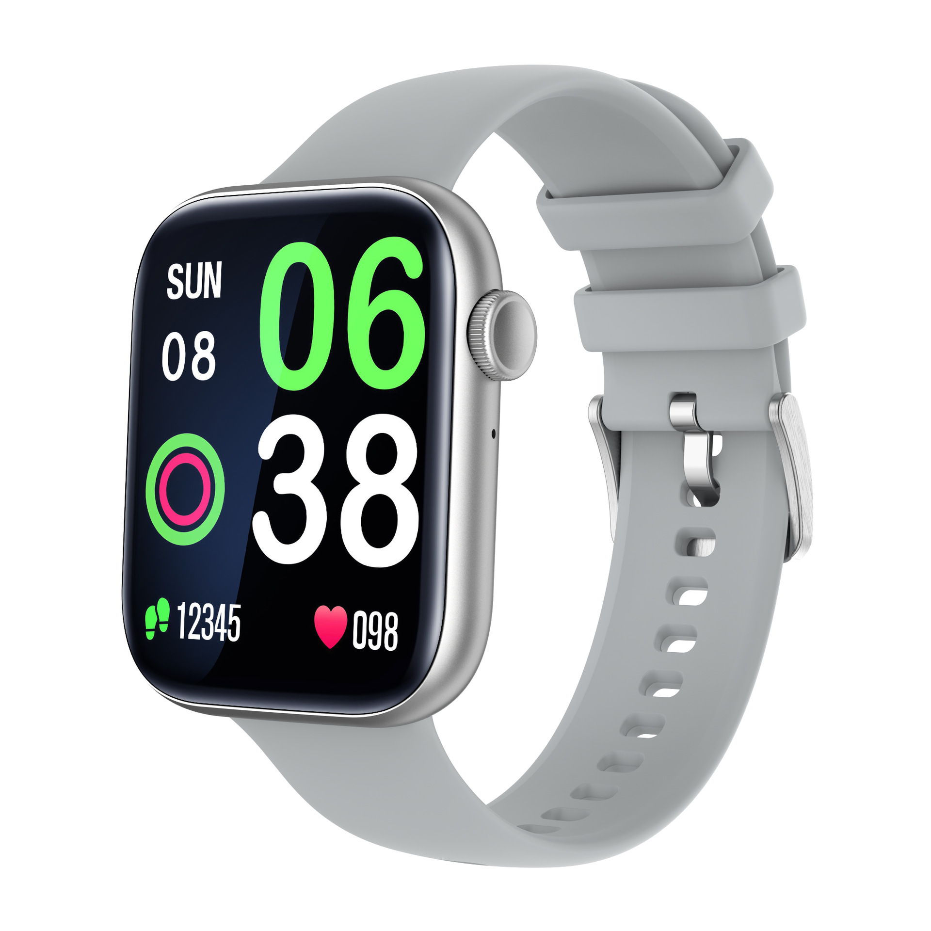 

YEZHOU P45 women and men smart watch Pedometer Heart Rate Sleep Real Blood Oxygen Monitoring 1.8-Inch Bluetooth Calling smartwatch for IOS Android