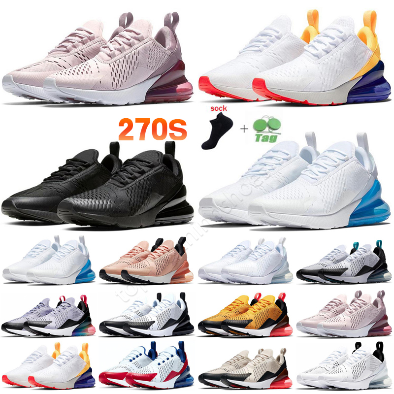 

2022 Cushion Sneakers Mens Shoes Trainer Women 27C Sports 270S Rainbow Heel Road Star Bhm Iron Cny Sneaker, Color 16