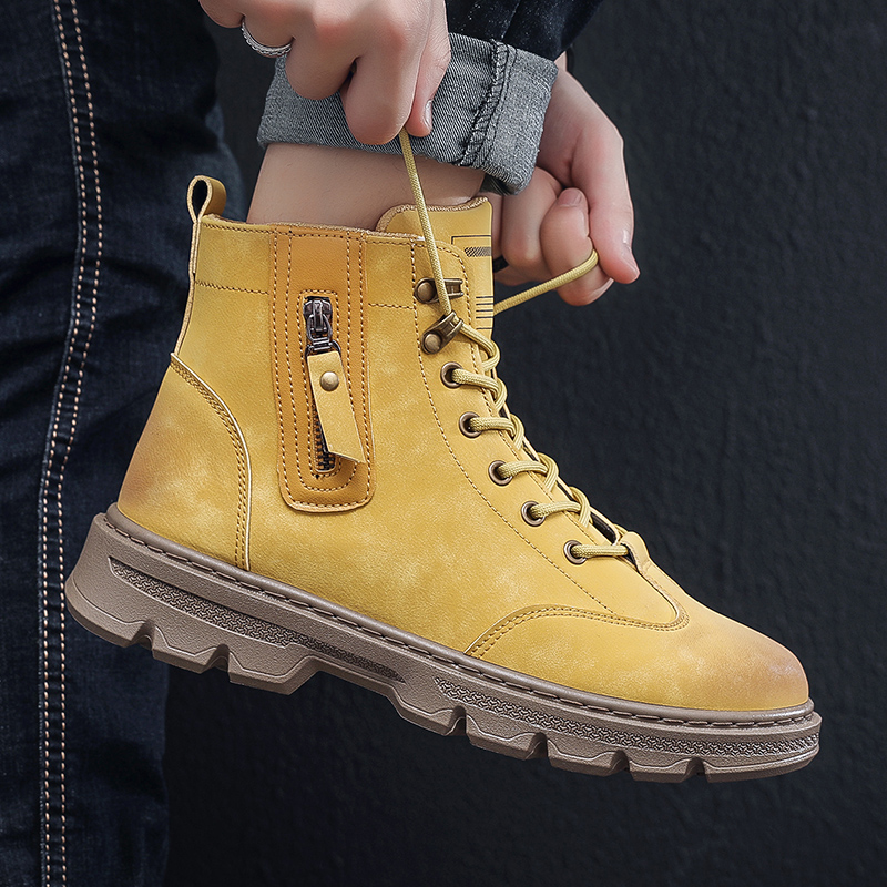 

Martin Designer Boots Snow Boot Men Shoes Booties Sneakers Fashion Luxury Winter Smooth Leather Ankle Half Bordeaux Platform training shoes factory price, Socks