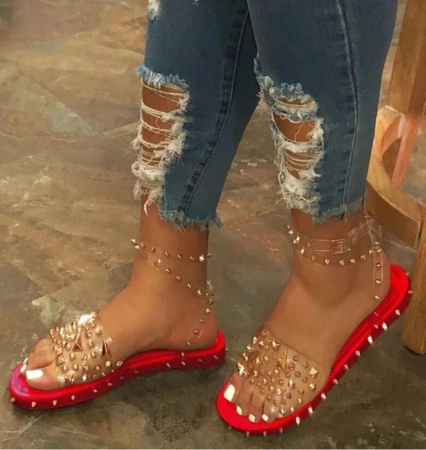 

2021 Summer women039s Sandals China Rubber Stylish Latest Mujer Platform Shoe Flat Female Slides Slipper for Women And Ladies8917151, Gold