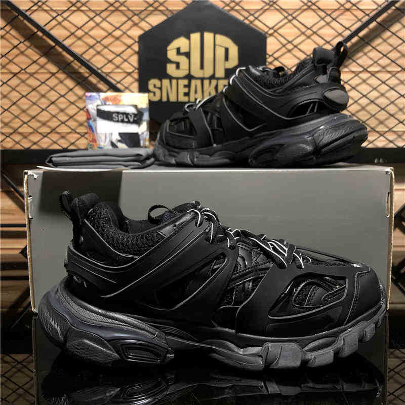 

Quality Tripler Top Sneakers Paris Shoes Triple S Clear luxurys Designer Dad Trainer Combination Crystal Bottom Men Women Fashion Sneaker, Color 10