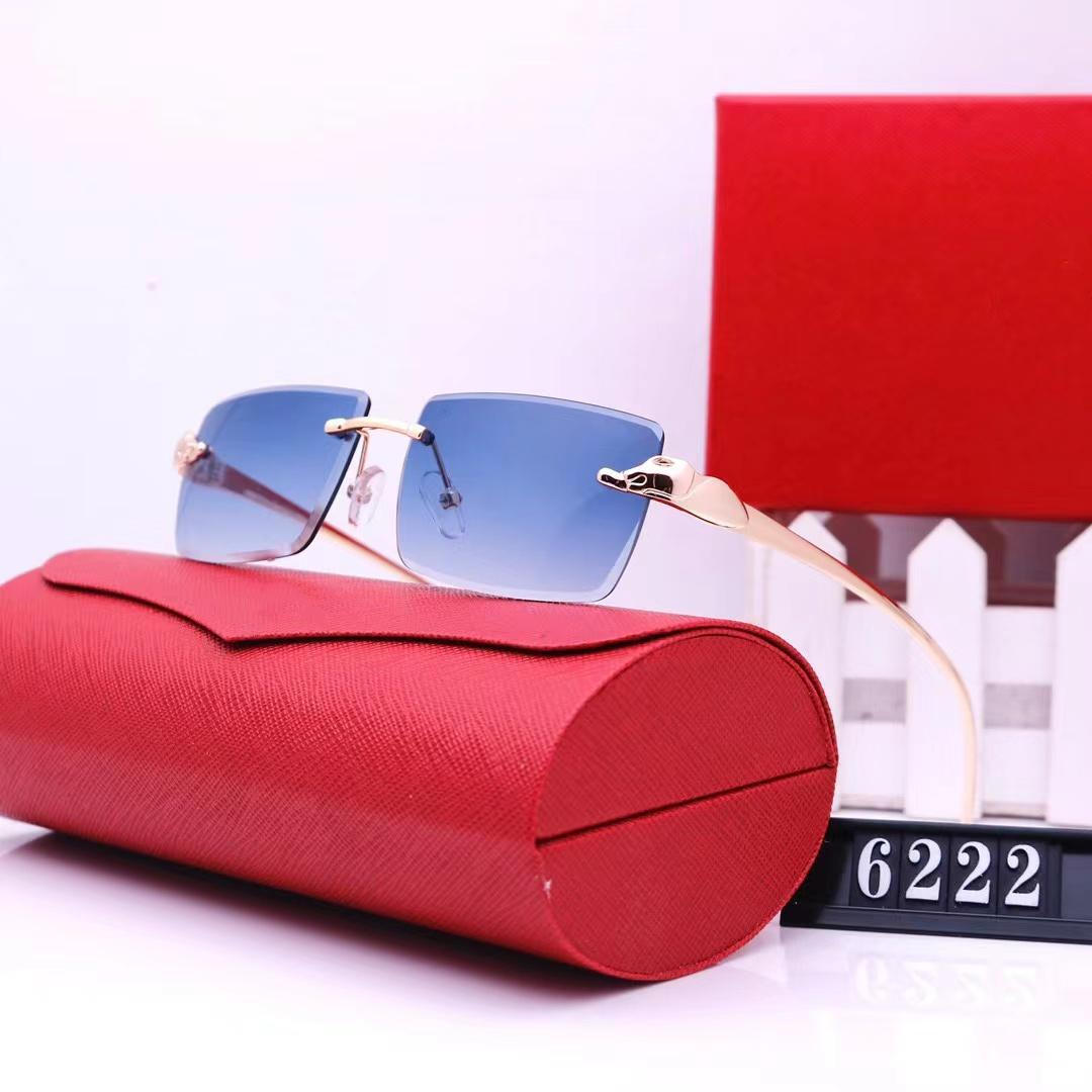 

Glasses Mens designer sunglasses man woman sunglass polarizing polaroid adult eyeglass fashion luxurious frameless eyewear square UV400 heatwave eyeglasses