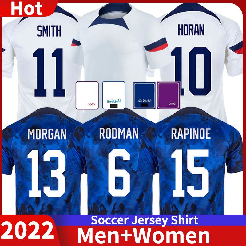 

2022 Rose Lavelle USWNT Soccer jerseys USWNT Megan Rapinoe Trinity Rodman Alex Morgan Team UsAs Alex Morgan Lindsey Horan Sophia Smith Mallory Pugh Shirt Ertz, -(m g)