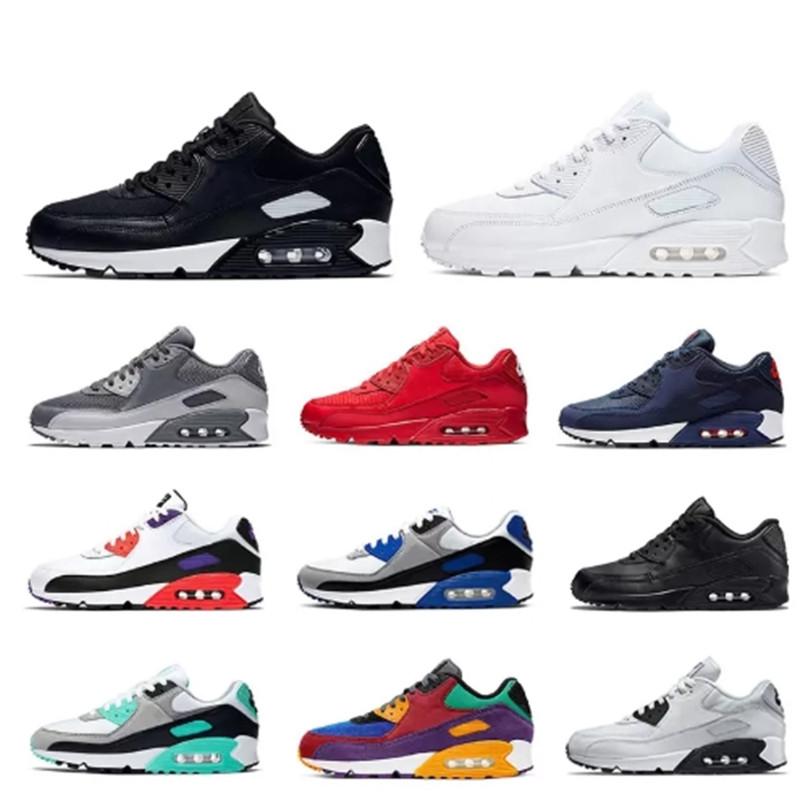 

AIR 2023 maxs airmaxs New 90 90s Max Running shoes mens women Black White Classic Cushion Casual Training sports Sneakers Big size maxes 36-45, 31