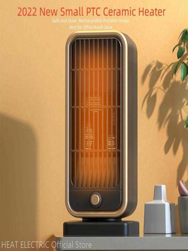 

Home Heaters Dome Cameras ChuHan Mini Desktop Electric Heater Warming Fan Intelligent Home Office Electric Heater Portable Desktop