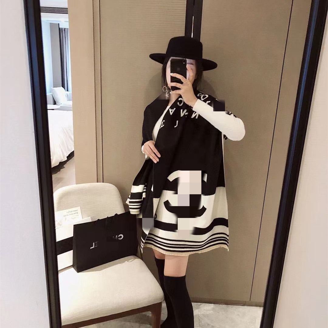 

Brand 2022 Wool Scarfs Winter Spring 100% Cashmere Scarf fashion Men Women Designer Classic Letter pattern Pashmina shawl Scarves New Gift Fashion with box