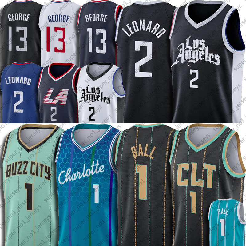 

Kawhi LaMelo Ball Leonard Basketball Jersey Paul George Gordon Hayward 2023 City Jerseys