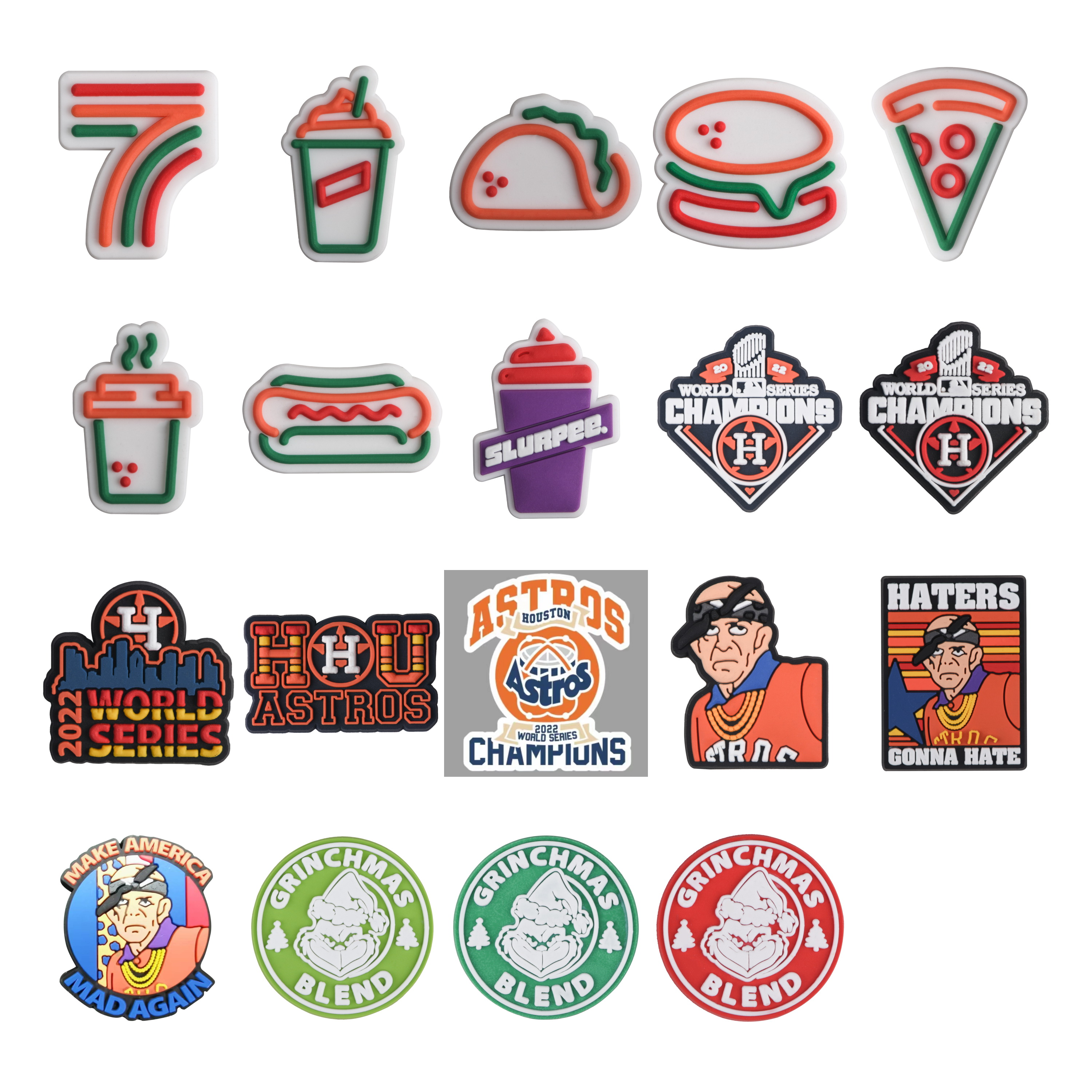 

gonna hate Custom Logo Clog Cartoon Character Bad Bunny Croc Anime Decoration Accessories haters PVC Designer Shoes Charms For Croc