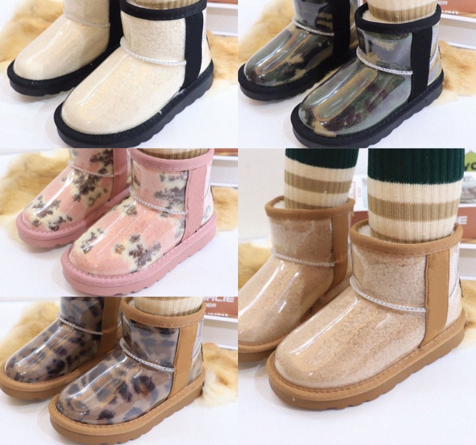 

Australia Classic Jelly color kids uggi girls boots designer ug baby shoes winter snow boot kid youth toddler mini sneaker infants wggs shoe 26-37 z6FU#, 00