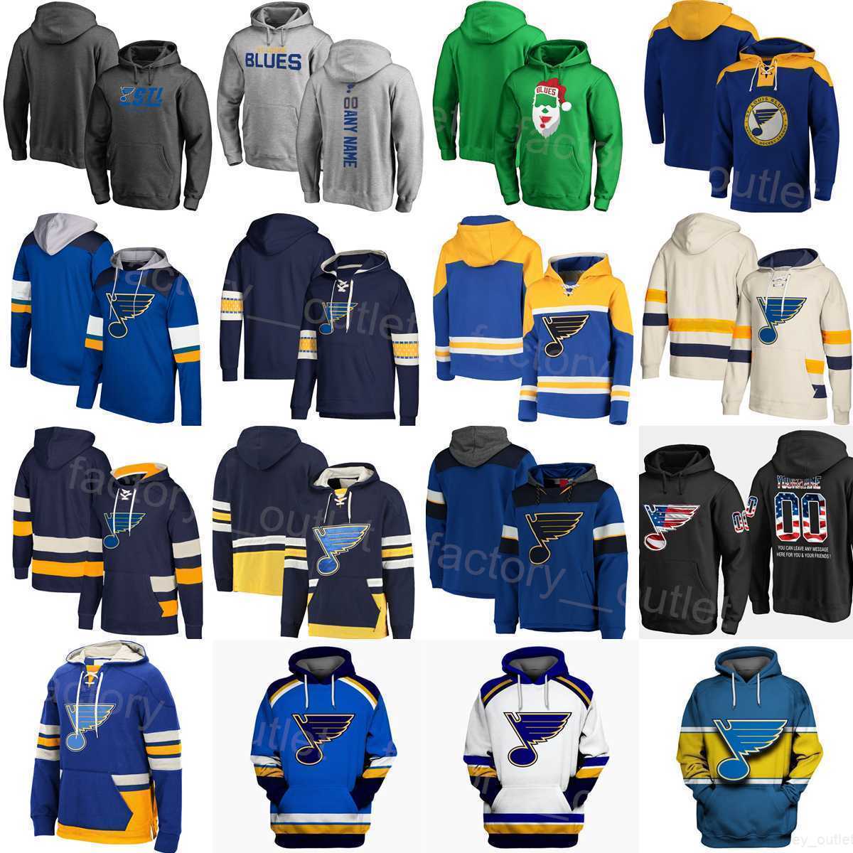 

Blues Hockey 18 Robert Thomas Hoody Jersey Jackets 6 Marco Scandella Hoodies 4 Nick Leddy Hooded 45 Jimmy Snuggerud Sweatshirts Pullover All''Nhl''shirt, 53