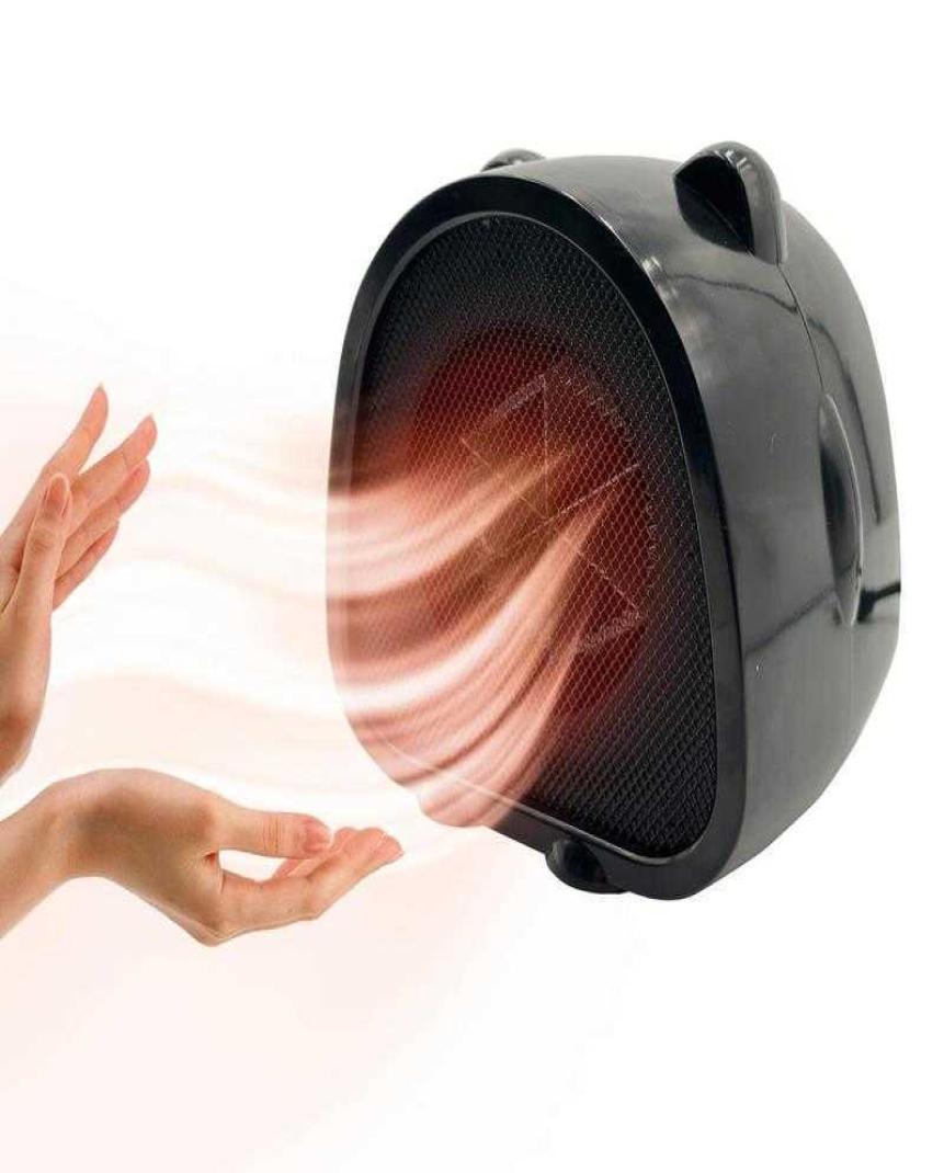 

Home Heaters Desktop Space Heater Small PTC Ceramic 500W Fasting Heating Tabletop With Overheat Protection For Office W221026