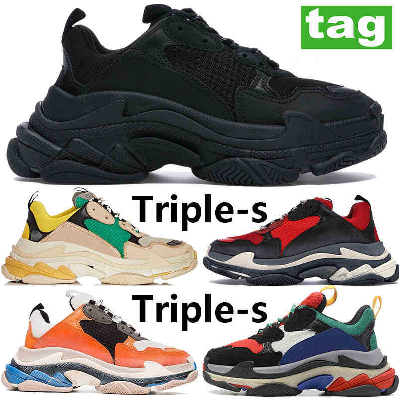 

Platform Paris Triple-s Old dads shoes triple black white grey red Light blue men women sneakers Fashion beige Candy party Chaussures Paris, 14.white grey turquoise