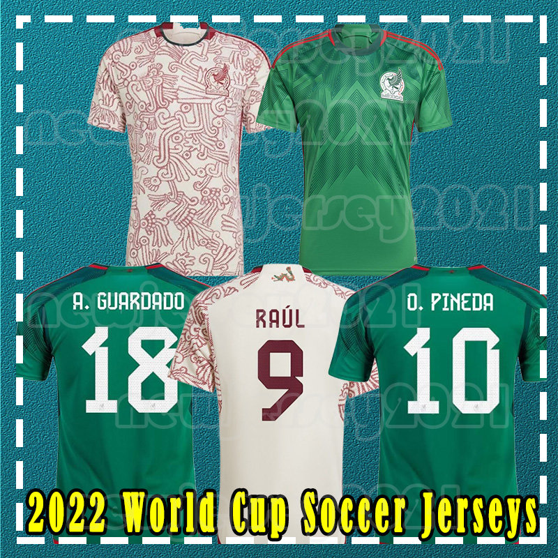 

22-23 Mexico Soccer Jerseys national team C. VELA R.Funes Mori A.VEGA O.PINEDA G.OCHOA N.ARAUJO RAUL H.LOZANO CHICHARITO H. LOZANO A. GUARDADO football men women kids shirt, Women jersey+patch(mo xi ge)