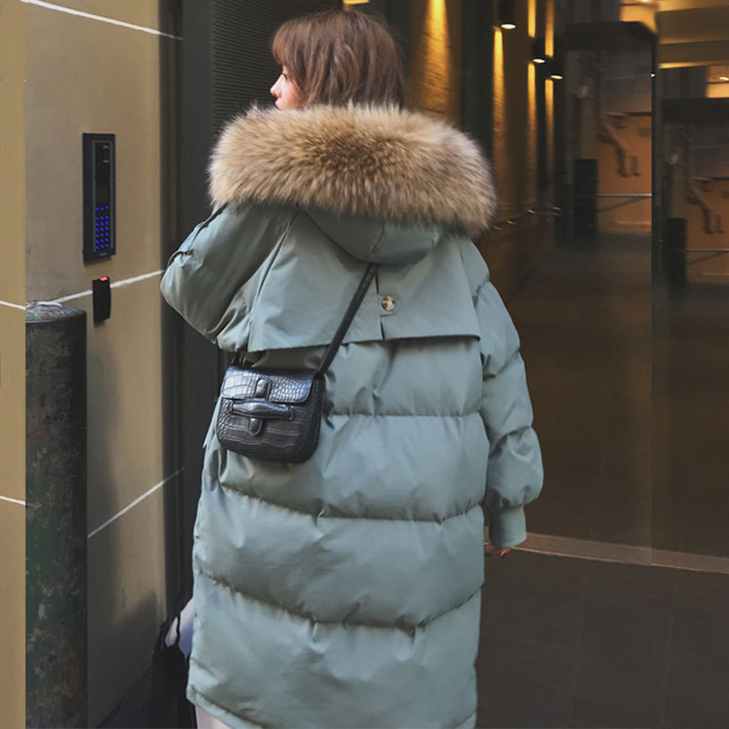 

Women's Down Parkas Jacket Winter Slim Warm Ladies Cotton Korean Version Of The Fashion Hooded 221125, Blue