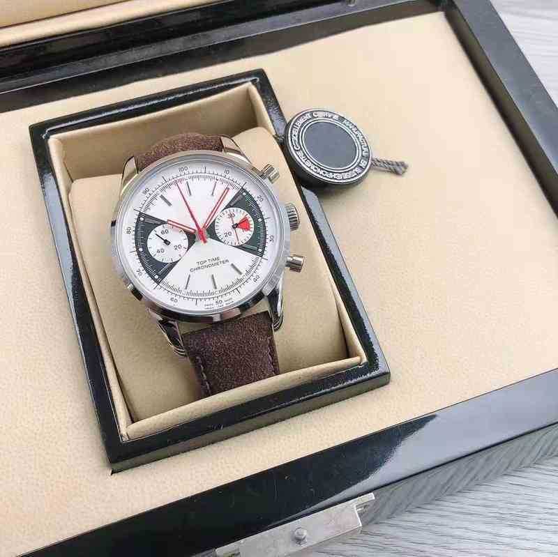 

Luxury designer watches Chronograph Centennial Avenger Blackbird Reconnaissance Aircraft Yellow Wolf Series Multifunctional Timing Automatic