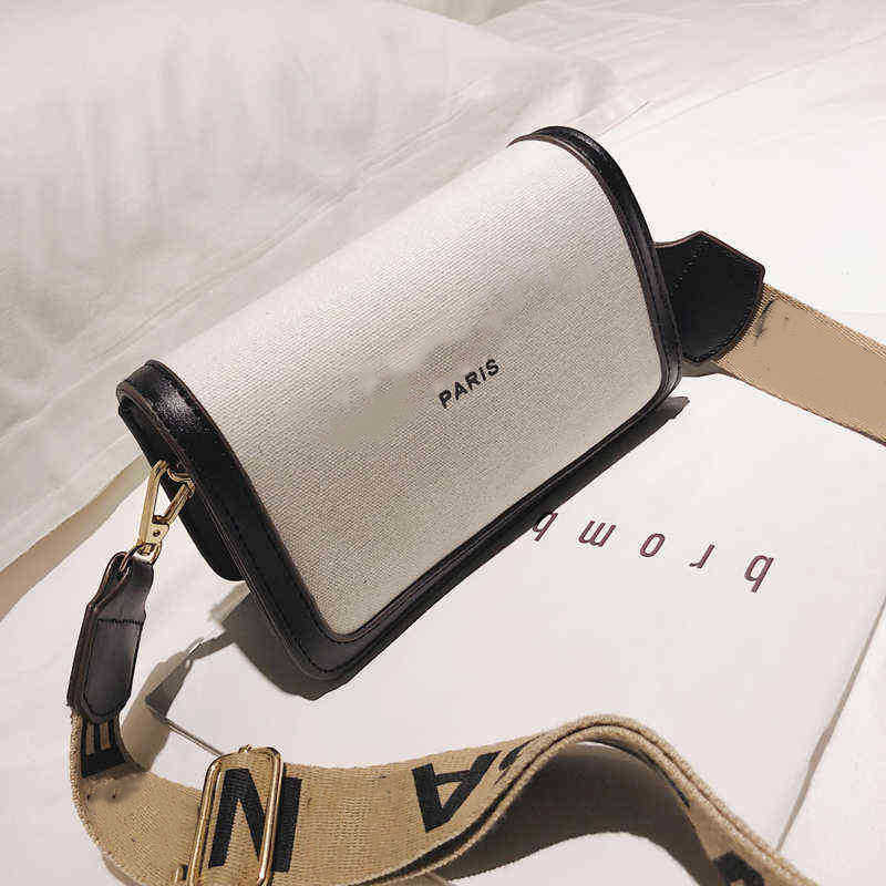 

Mini Fashion Design Shoulder Crossbody Bag for Women 2021 New PU Leather Wide Strap Messenger Bag Female Purse and Handbags, White