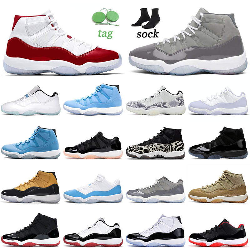 

11 11s Basketball Shoes Midnight Navy Cherry Olive Lux Cool Grey J11 Animal Instinct Legend Blue Bred Concord Space Jam Retro women Mens Trainers Jorda Sport Sneakers, D40 rose gold 36-40